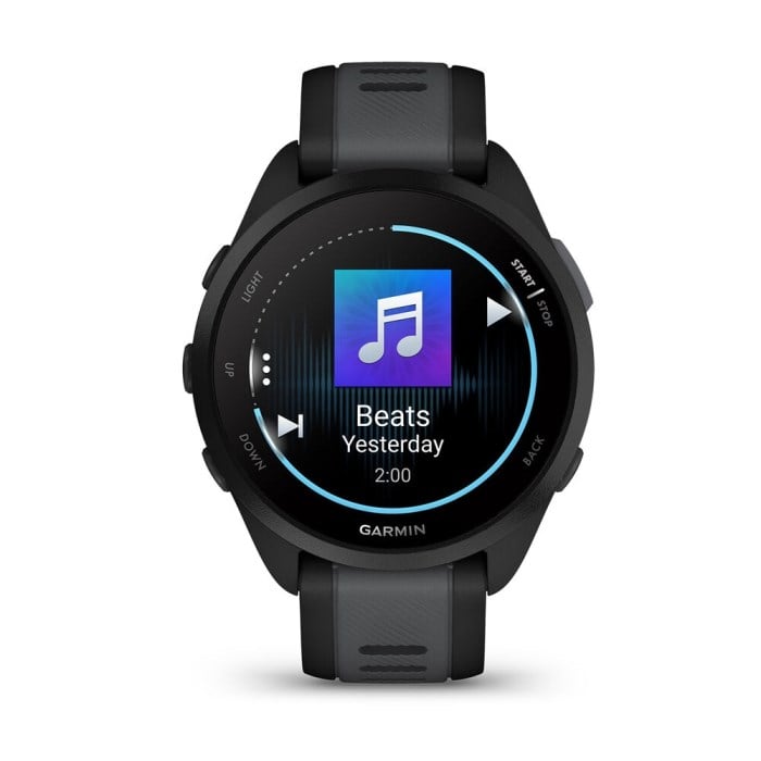 Garmin Forerunner 165 + Music - Black/Slate Grey