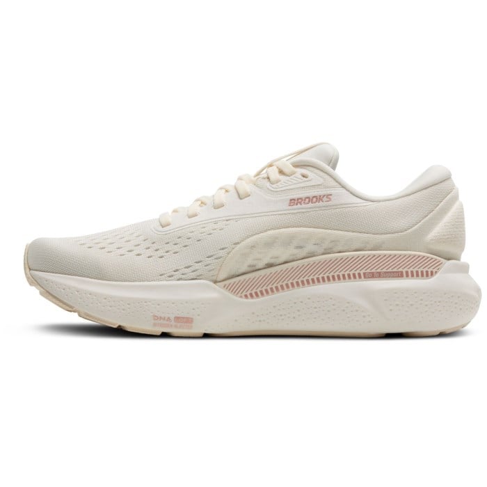 Brooks Adrenaline GTS 24 - Womens Running Shoes - Coconut/Rose Gold/White