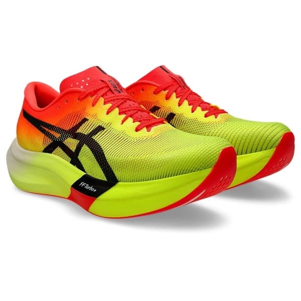 Asics MetaSpeed Sky Paris - Unisex Road Racing Shoes - Safety Yellow/Black
