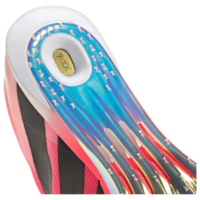 adidas Adizero Prime SP 4 - Unisex Track Sprint Spikes - Solar Turbo/Core Black/Gold Metallic - image 6