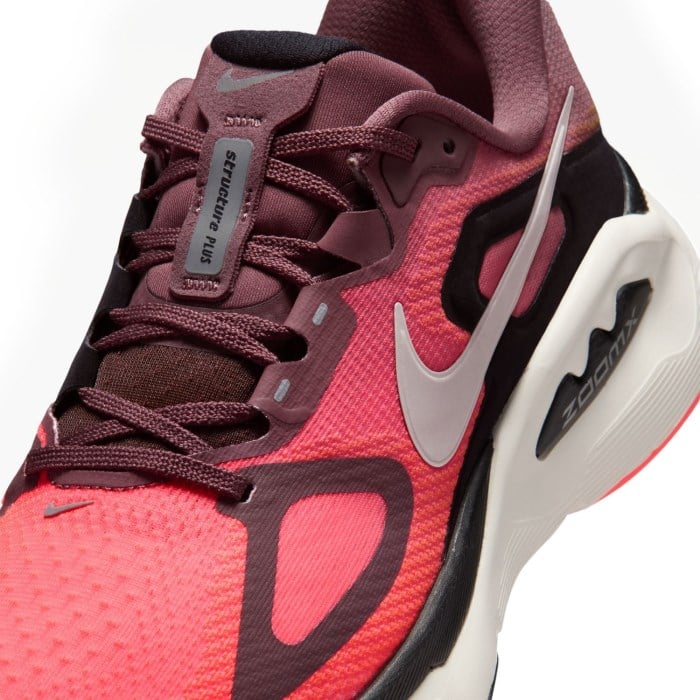 Nike Structure Plus - Womens Running Shoes - Tattoo/Silver/Hot Lava/Black