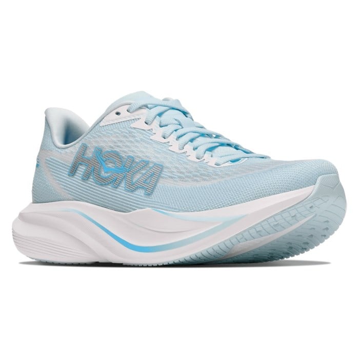 Hoka Mach 7 - Womens Running Shoes - Glimmering Blue/Frost - image 7