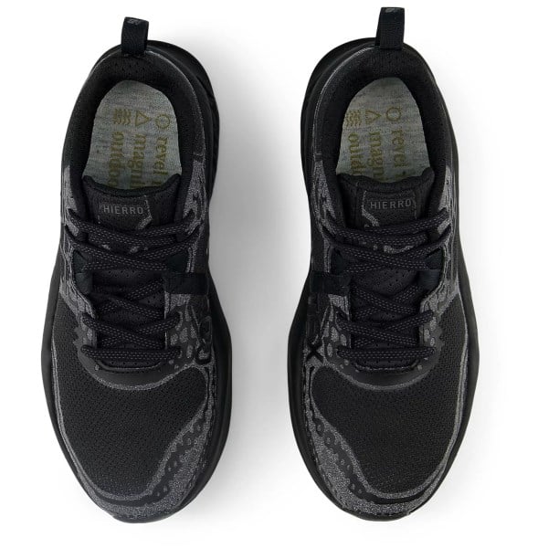 New Balance Fresh Foam Hierro v8 GTX - Womens Trail Running Shoes - Black/Phantom Magnet