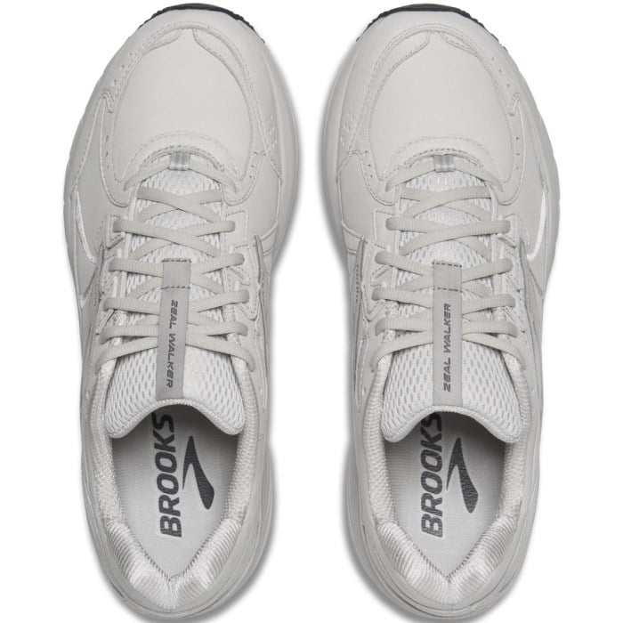 Brooks Zeal Walker - Mens Walking Shoes - Oyster/Alloy/Ebony