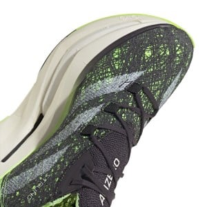 Adidas Adizero Prime X 2 Strung - Unisex Road Racing Shoes - Aurora Black/Zero Metallic/Green Spark