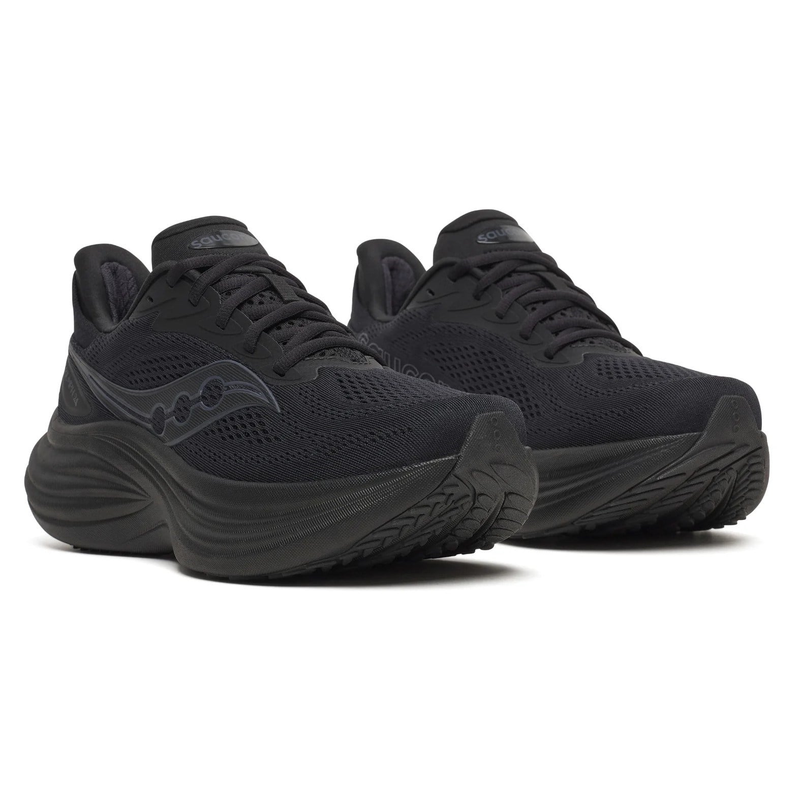 Saucony Triumph 24 - Mens Running Shoes - Triple Black - image 2