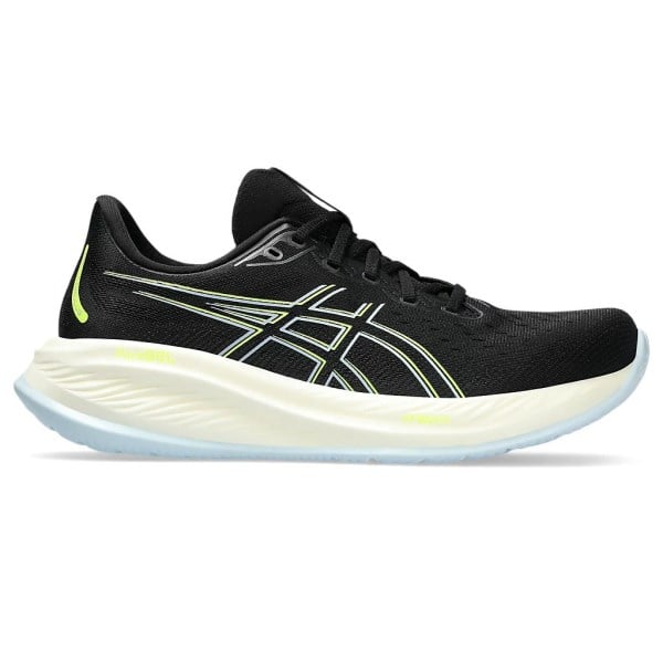 ASICS GEL-Cumulus 26 Black Safety Yellow 1011B793-006 Men\'s Size 10.5 Shoes Buy Asics Gel Cumulus 26 2E Wide  main image 2