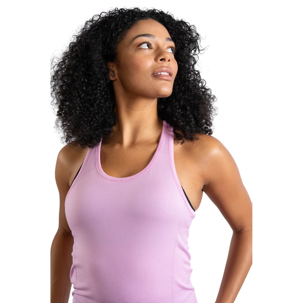 No Timid Souls GLIDE360 Womens Racerback Tank - Forever Pink