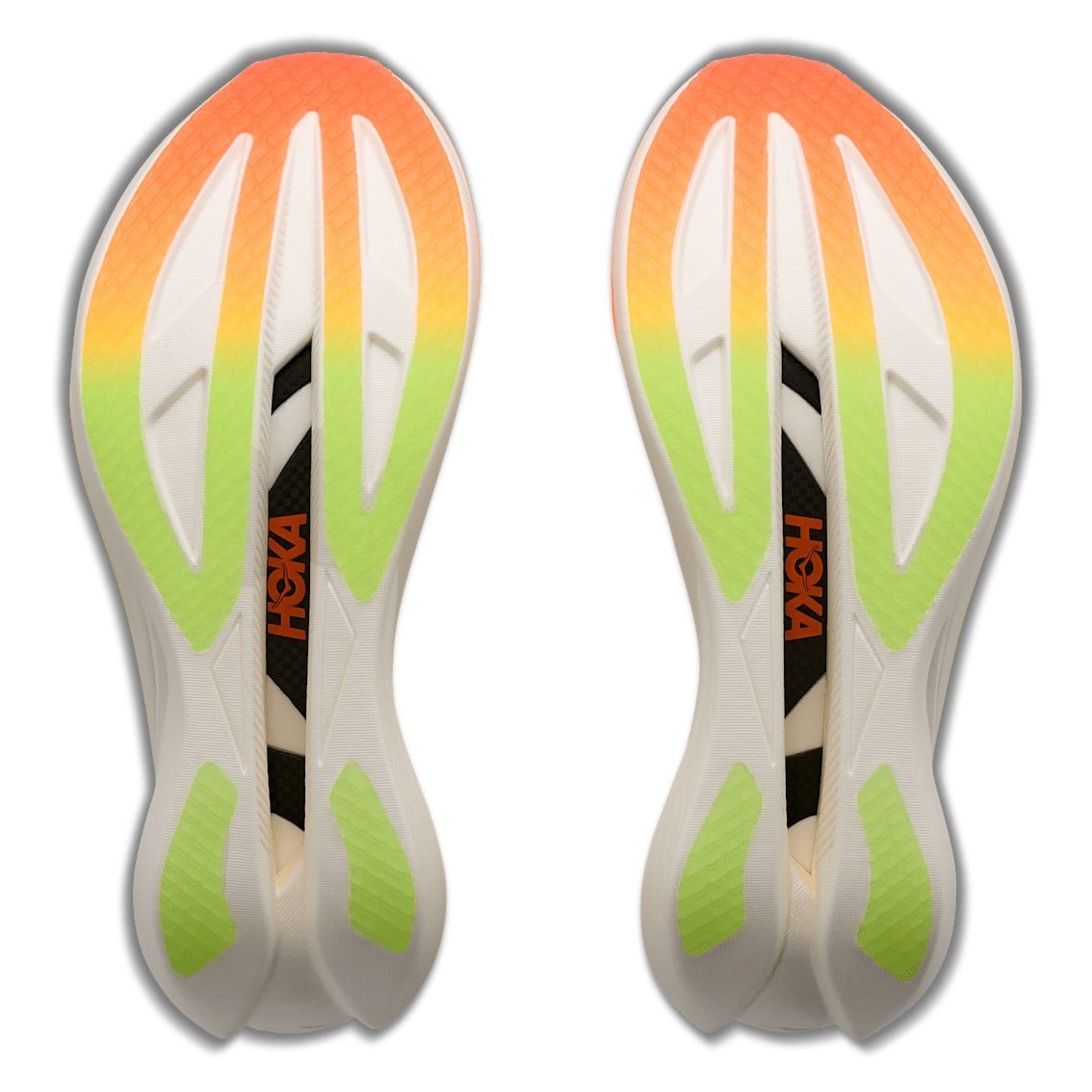 Hoka Cielo X1 3.0 - Unisex Racing Shoes - White Frost/Black/Orange - image 5