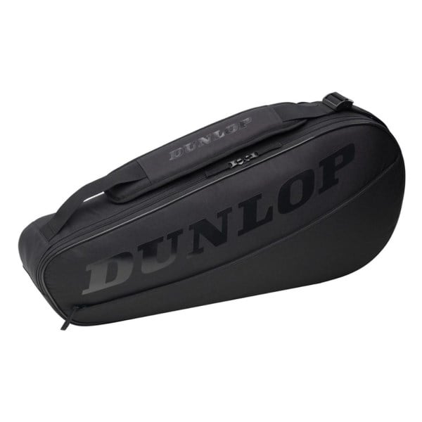 Dunlop Club CX 3 Pack Tennis Racquet Bag - Black/Black