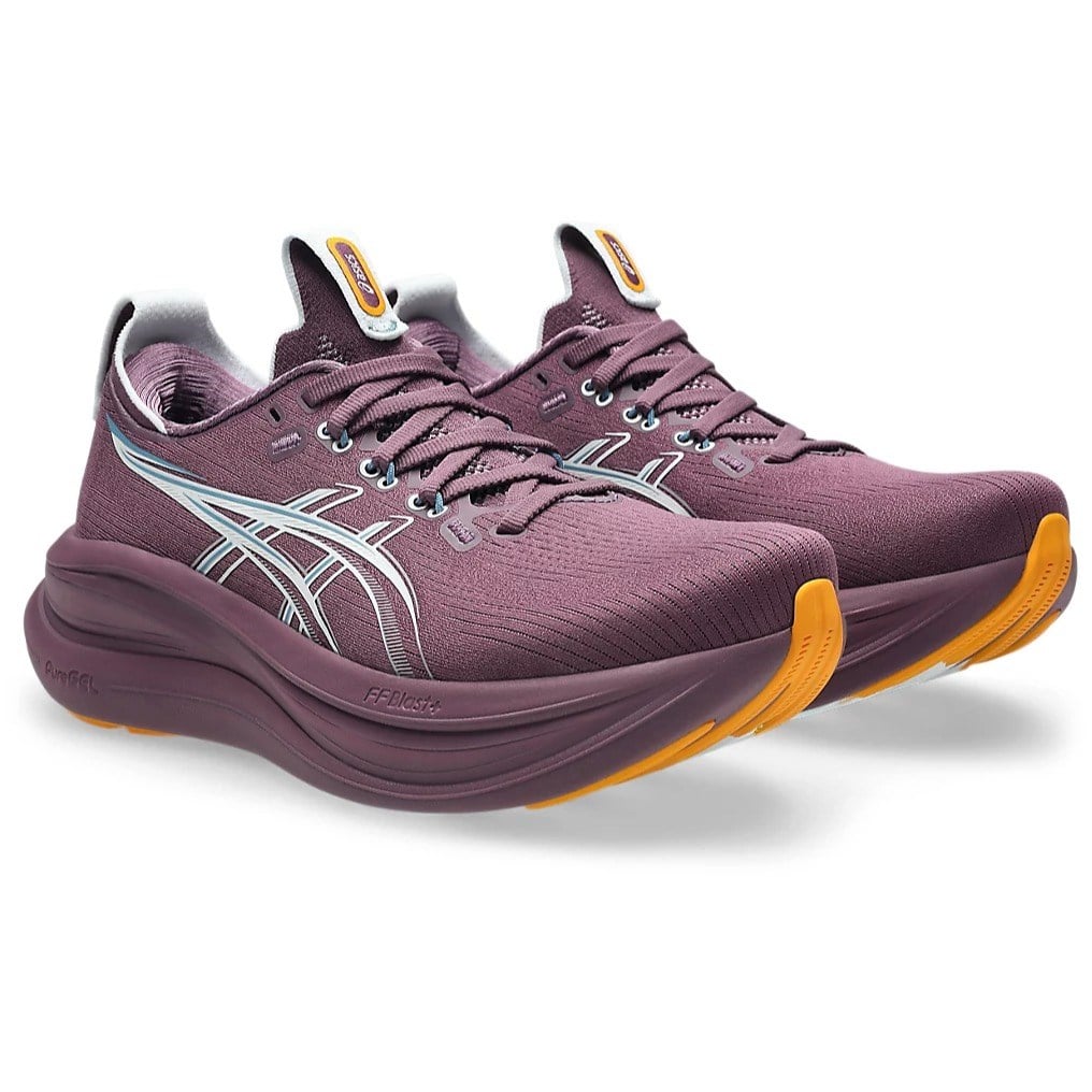 Asics Gel Nimbus 28 - Womens Running Shoes - Velvet Purple/Arctic Blue