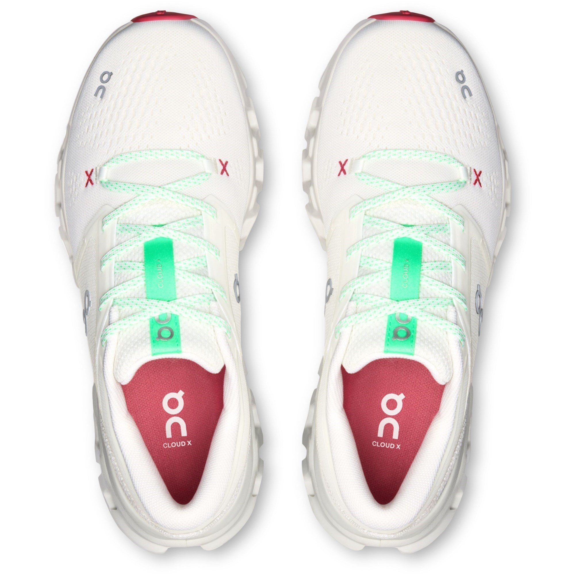 On Cloud X 5 - Womens Training Shoes - Ivory/Ice - image 5