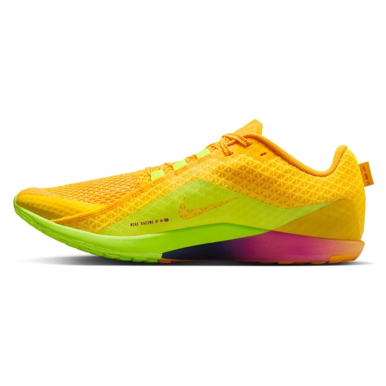 Nike Zoom Rival Waffle 7 - Mens Racing Waffles - Citron Pulse/Indigo Burst/Blue Void