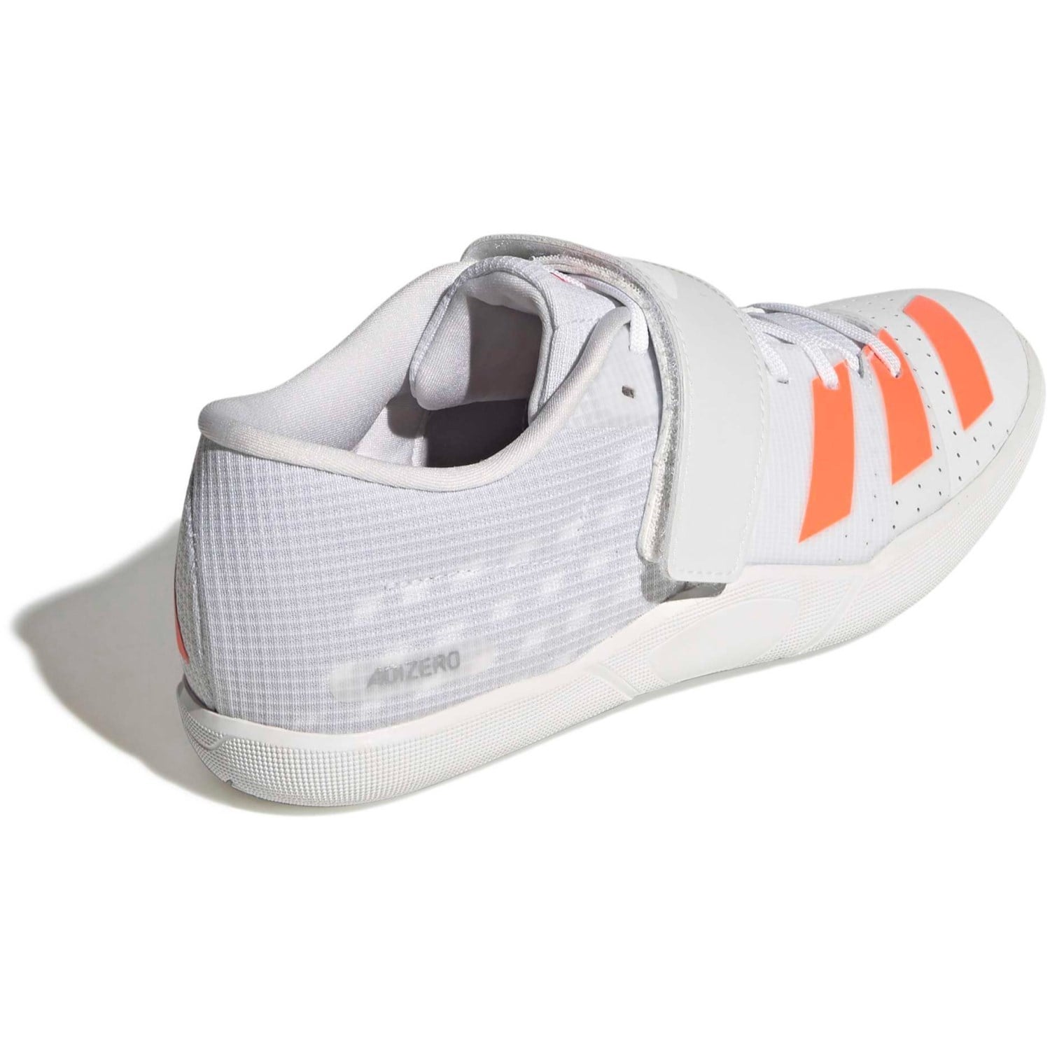 adidas Adizero Throws - Unisex Throwing Shoes - Cloud White/Lucid Orange/Lucid Red