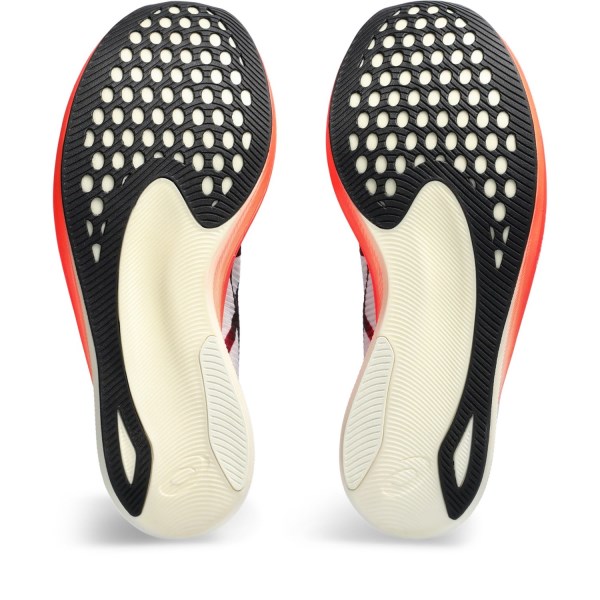 Asics MetaSpeed Edge+ - Unisex Road Racing Shoes - White/Black