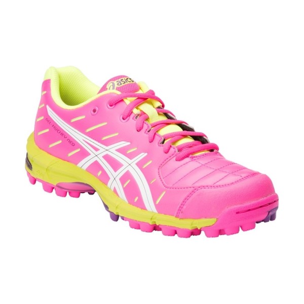 Asics Gel Hockey Neo Womens Hockey Shoes Flash Pink/White
