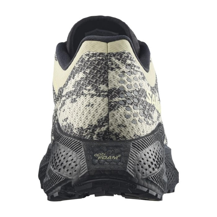 Salomon Aero Glide 4 GRVL - Mens Running Shoes - Bog/Black/Sunny Lime - image 5