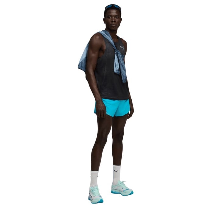 Puma Raceday Ultraweave Mens 3 Inch Split Shorts - Speed Blue