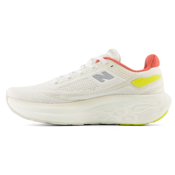 New Balance Fresh Foam X 1080v13 - Womens Running Shoes - Sea Salt/Coastal Blue/Gulf Red/Lemon Zest