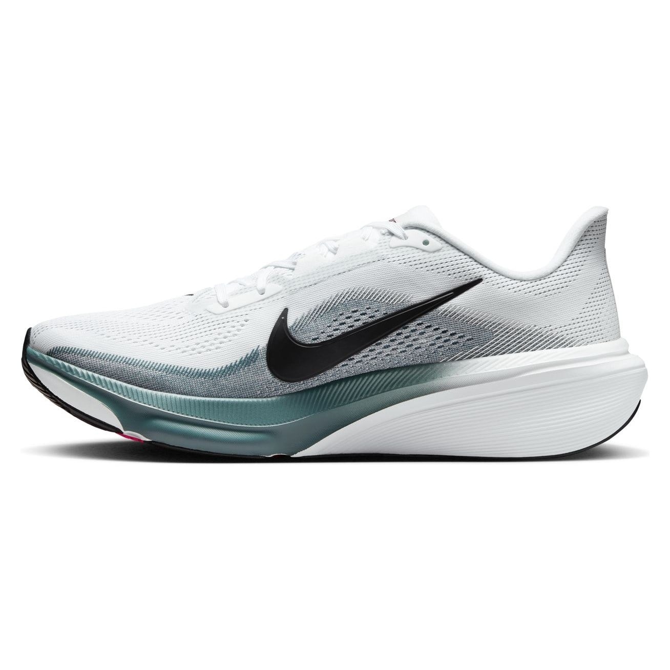 Nike Pegasus 42 - Mens Running Shoes - White/Black/Mineral Slate/Hyper Pink - image 2