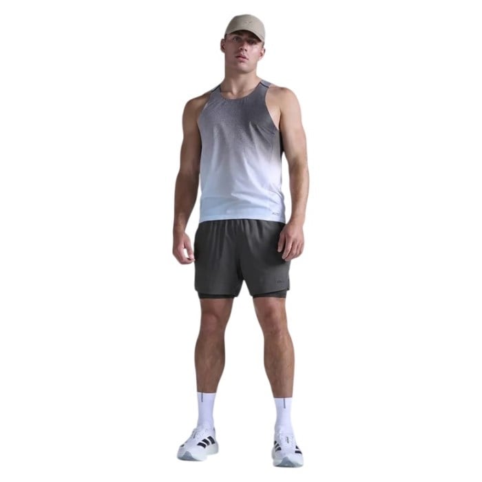 2XU Unisex Hybrid Cap - Chalk/Chalk - image 3