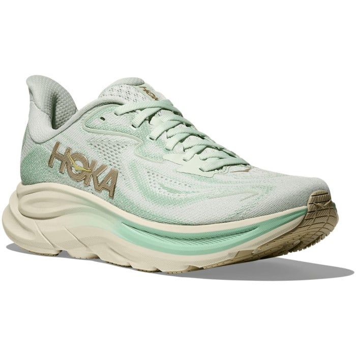 Hoka Clifton 10 - Womens Running Shoes - Sea Glass/Jadeite