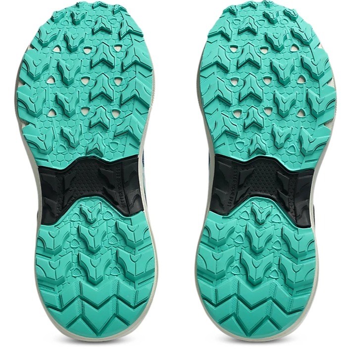 Asics Pre Venture 11 PS - Kids Trail Running Shoes - Twilight Blue/Aurora Green