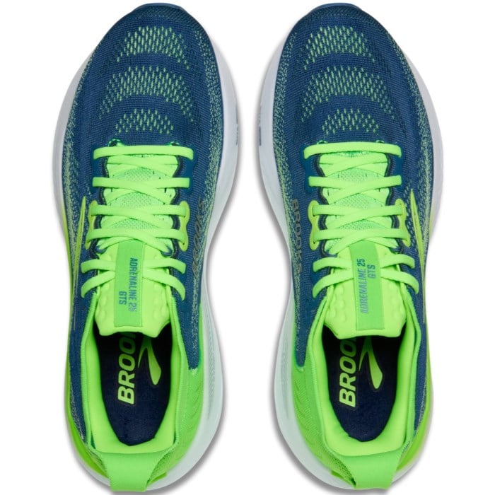 Brooks Adrenaline GTS 25 - Mens Running Shoes - Green/Moonlight/Phantom