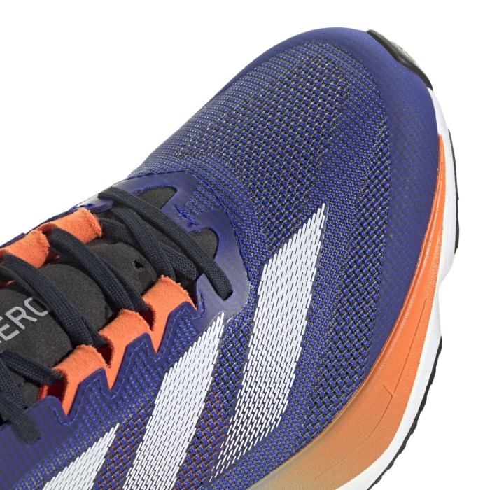 adidas Adizero Boston 12 - Mens Running Shoes - Lucid Blue/Cloud White/Impact Orange