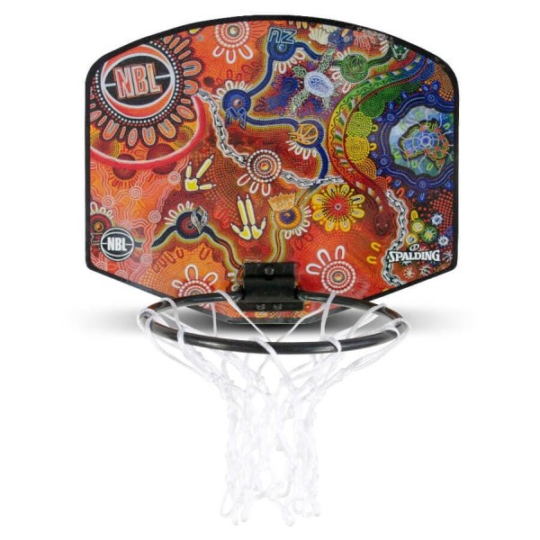 Spalding NBL Indigenous Print Micro Mini Backboard - Multi