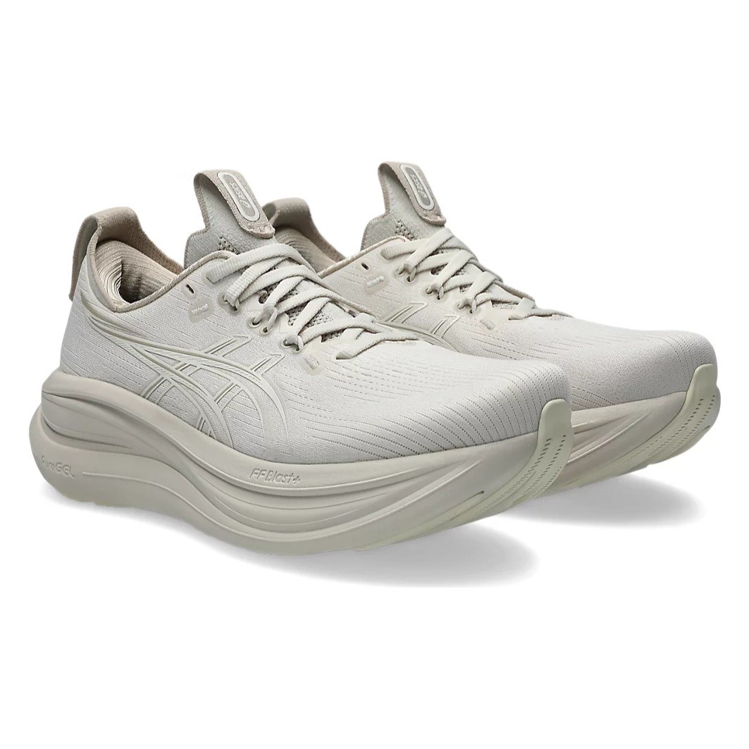 Asics Gel Nimbus 28 - Womens Running Shoes - Soft Oat/Cream - image 6