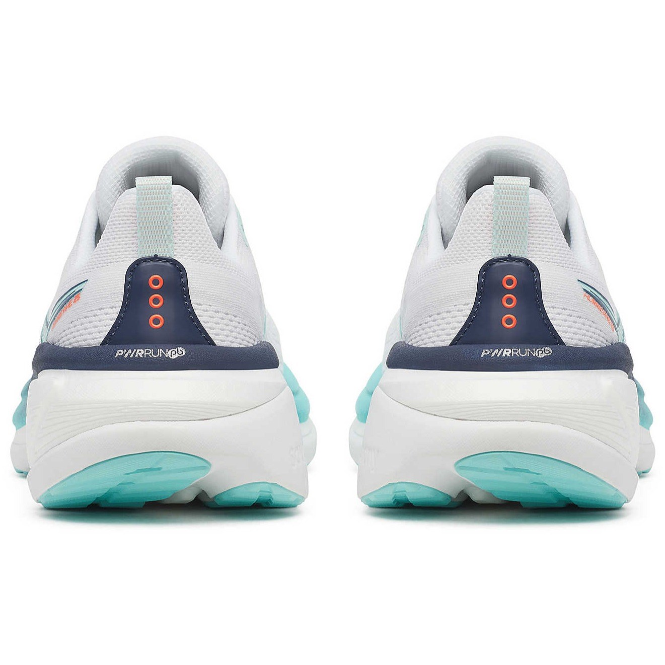 Saucony Hurricane 25 - Womens Running Shoes - White/Navy