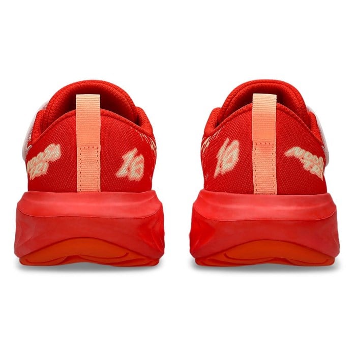 Asics Gel Noosa Tri 16 PS - Kids Running Shoes - Cherry Tomato/Energy Orange - image 6