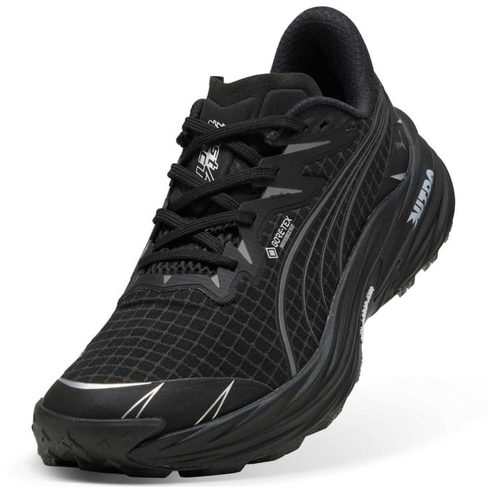 Puma Fast-Trac Nitro 4 GTX - Mens Trail Running Shoes - Puma Black/Puma Silver - image 6