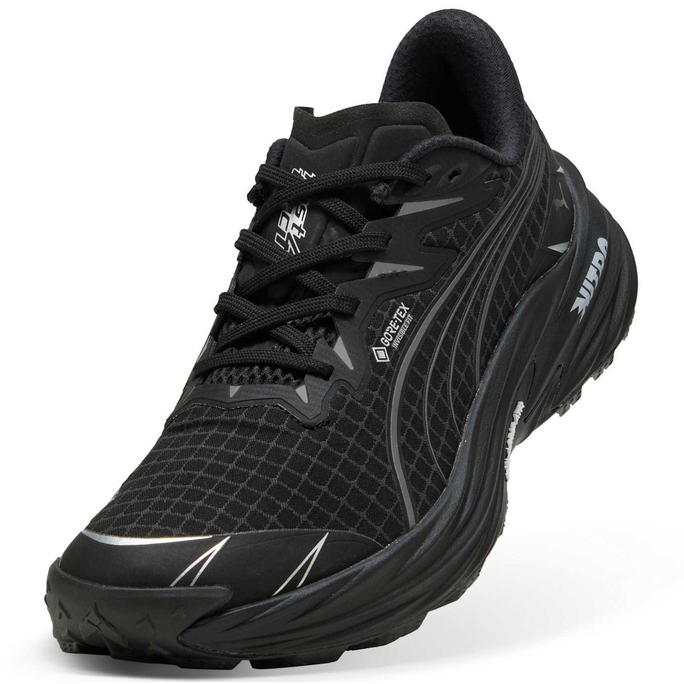 Puma Fast-Trac Nitro 4 GTX - Mens Trail Running Shoes - Puma Black/Puma Silver - image 6