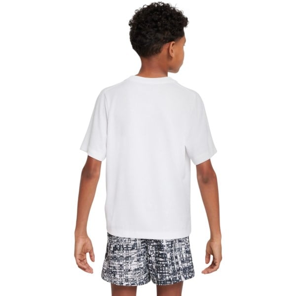 Nike Dri-FIT Multi Short Sleeve Top - Boys - White