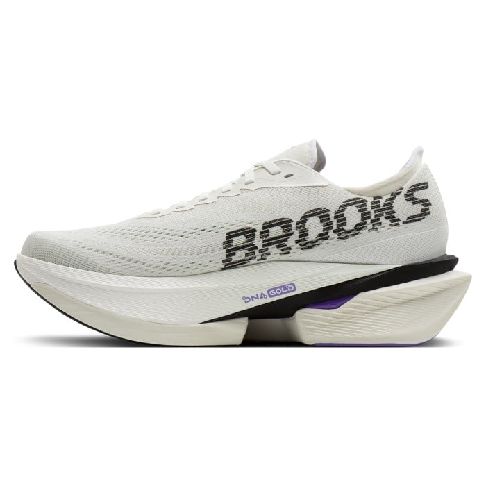 Brooks Hyperion Max 4 - Mens Running Shoes - Grey/Black/Purple Hebe - image 3
