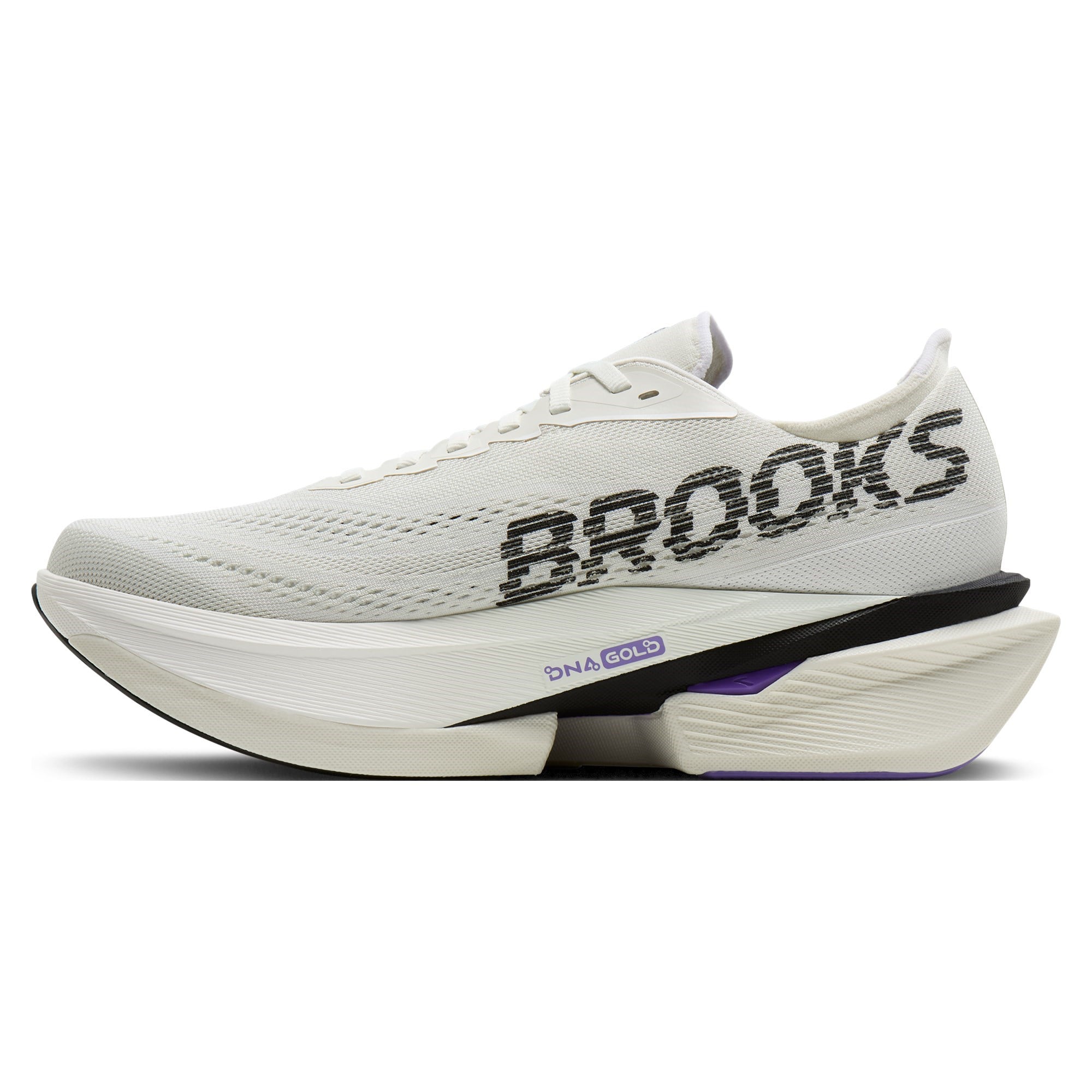 Brooks Hyperion Max 4 - Mens Running Shoes - Grey/Black/Purple Hebe - image 3