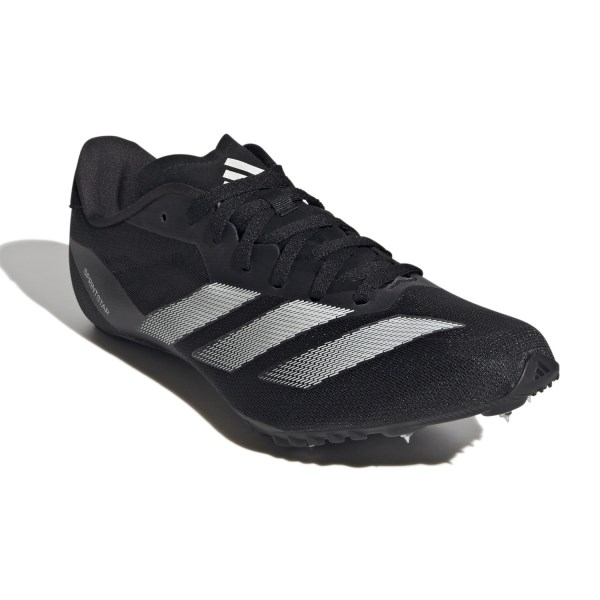 Adidas Sprintstar - Unisex Track Sprint Spikes - Core Black/Zeor Metallic/White