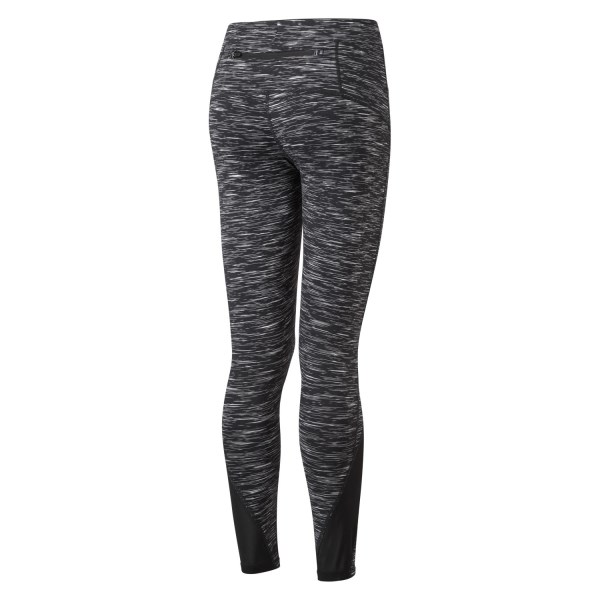 Ronhill Life Spacedye Womens Training Tights - Black/Bright White
