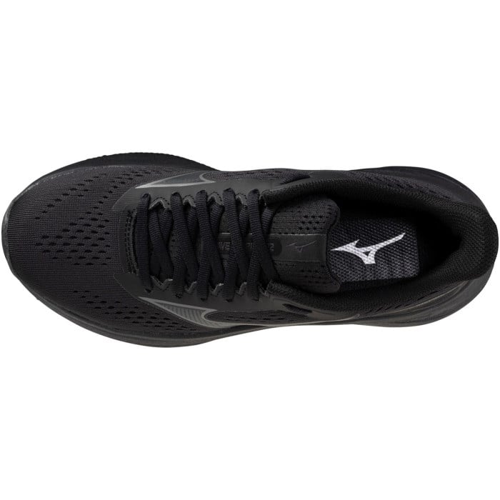 Mizuno Wave Inspire 22 - Womens Running Shoes - Black/Blacksand/Black