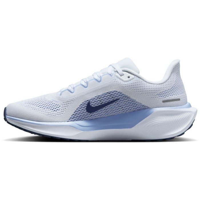 Nike Pegasus 41 - Womens Running Shoes - White/Diffused Blue/Aluminum