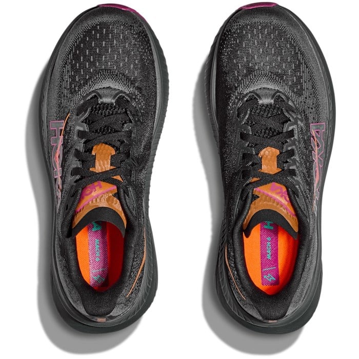 Hoka Mach 6 - Womens Running Shoes - Black/Fuchsia