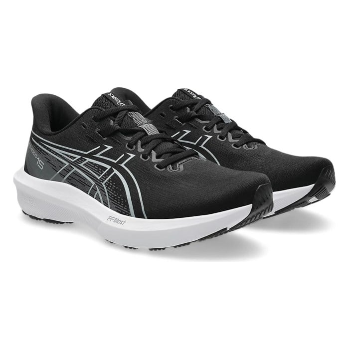 Asics GT-1000 15 - Mens Running Shoes - Black/White - image 6