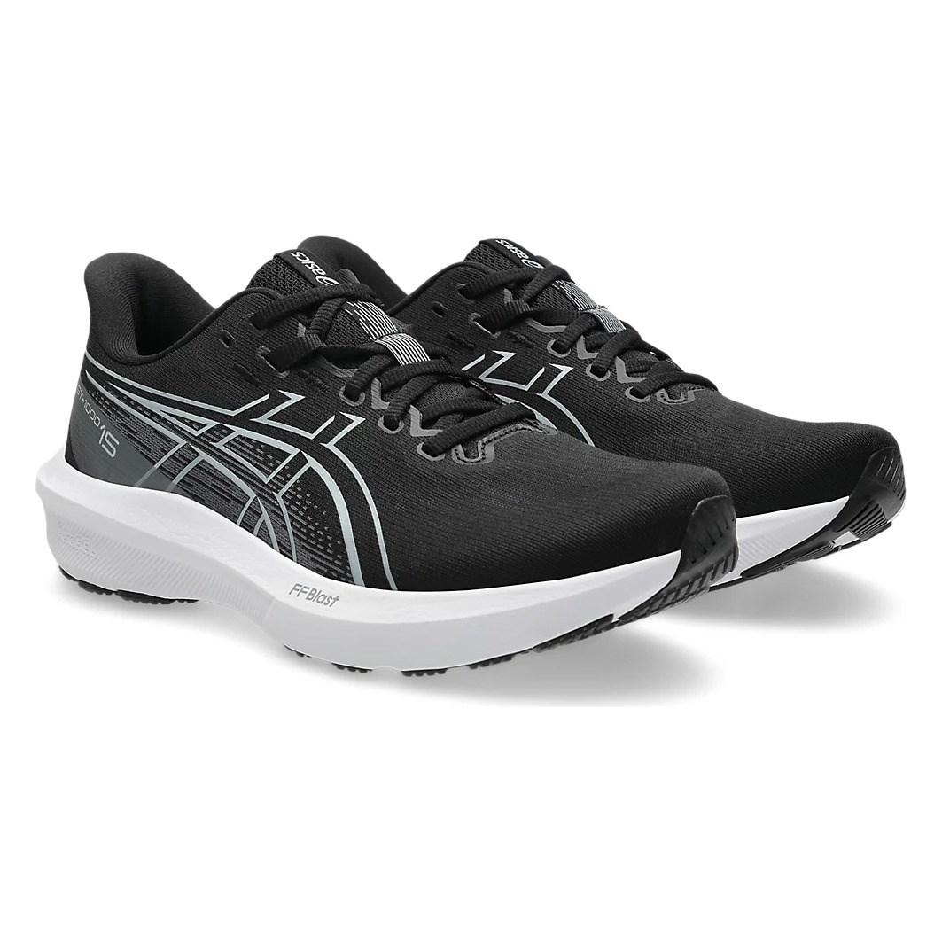 Asics GT-1000 15 - Mens Running Shoes - Black/White - image 6