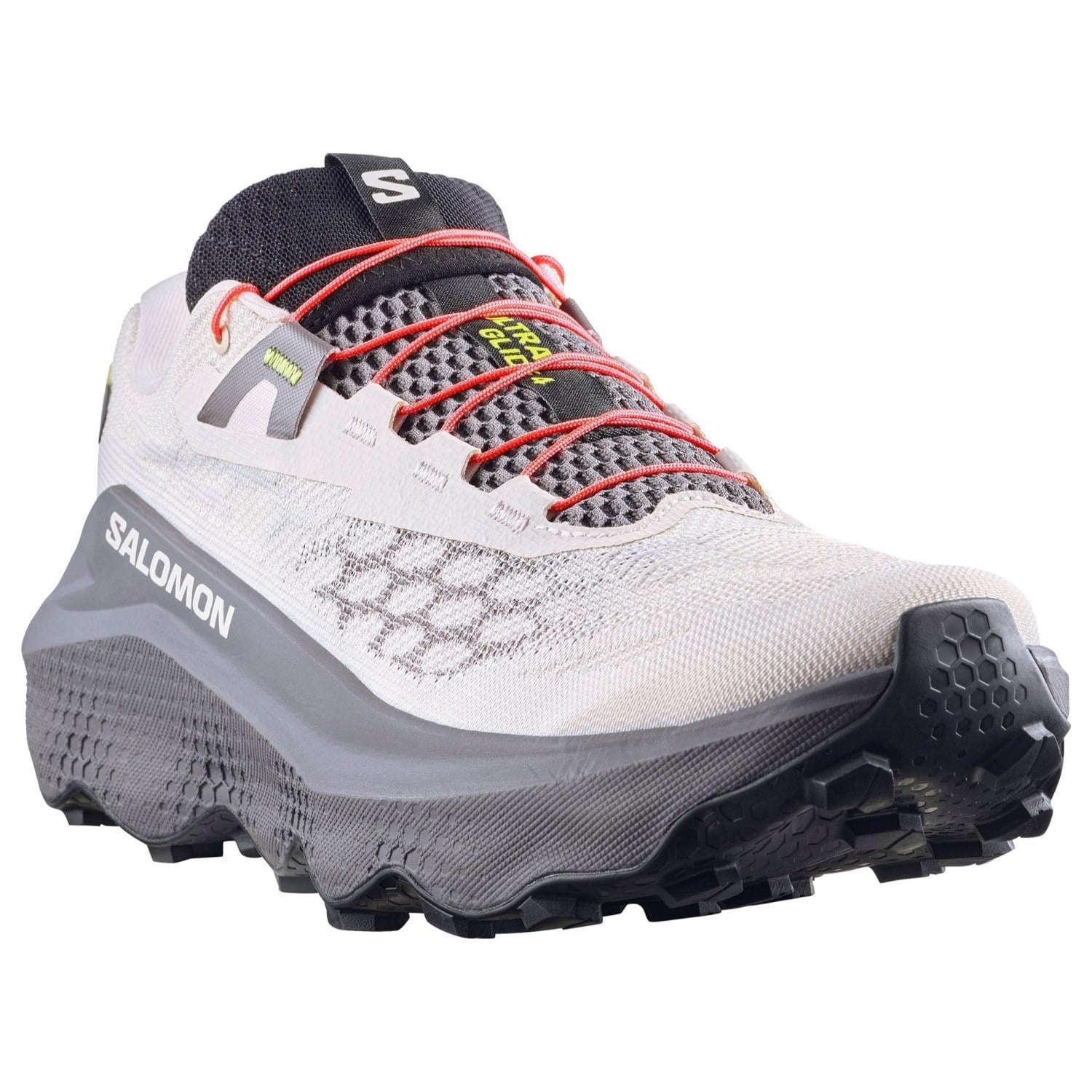 Salomon Ultra Glide 4 - Mens Trail Running Shoes - Lilac Ash/Excalibur/Pink Yarrow