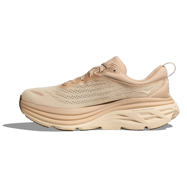 Hoka Bondi 8 - Mens Running Shoes - Sand/Vanilla