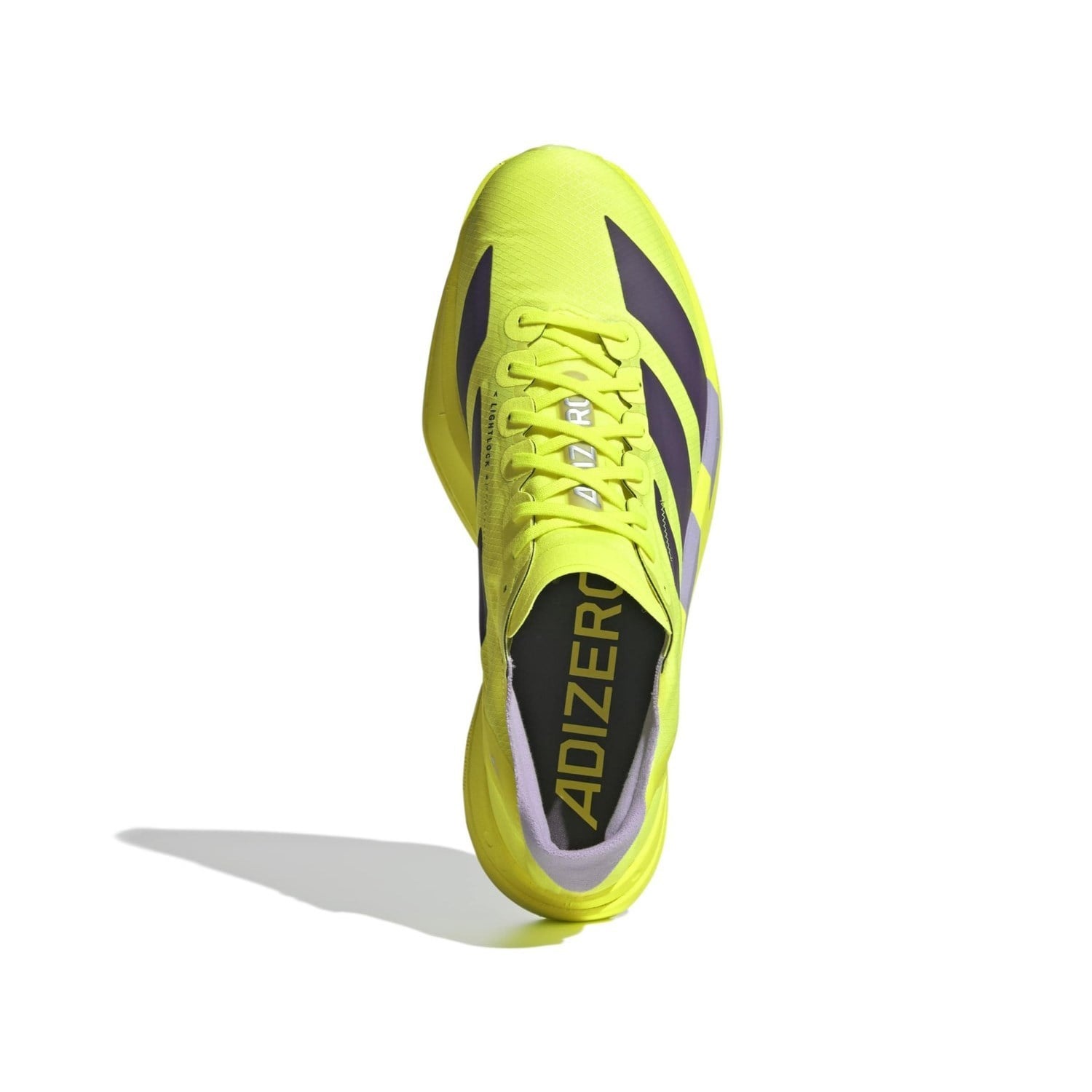 adidas Adizero Adios Pro 4 - Mens Racing Shoes - Solar Yellow/Aurora Plum/Powder Plum
