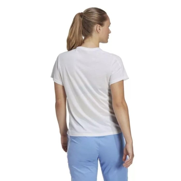adidas Womens Aeroready Train Essentials Crewneck Tee - White