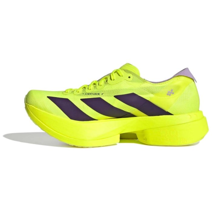 adidas Adizero Adios Pro 4 - Womens Racing Shoes - Solar Yellow/Aurora Plum/Powder Plum